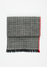Load image into Gallery viewer, Diamond Scarf in Black/Natural